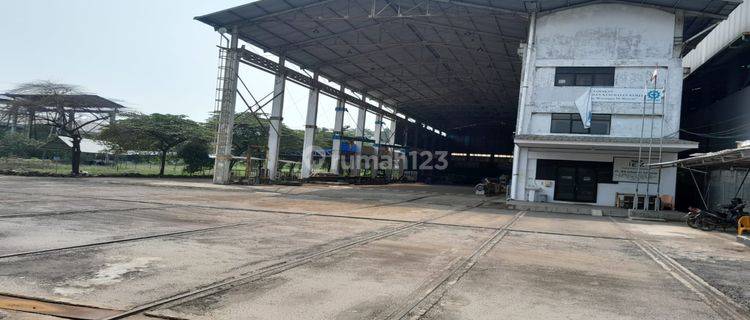 Dijual Pabrik Di Gandasari Jatiuwung Tangerang 5,9 Km Dari Exit Tol Bitung 1