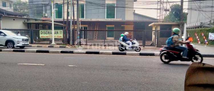 Gedung Siap Huni Disewakan di Kawasan Pusat Bisnis Pasar Minggu . Lokasi Berada di Jalan Raya Utama Jadi Sangat Cocok Buat Kantor dan Gudang 1