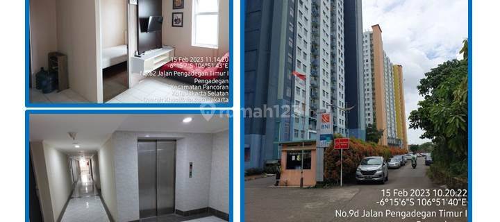 Jual Bu Cepat 2 Br Apartment Pancoran Riverside 1