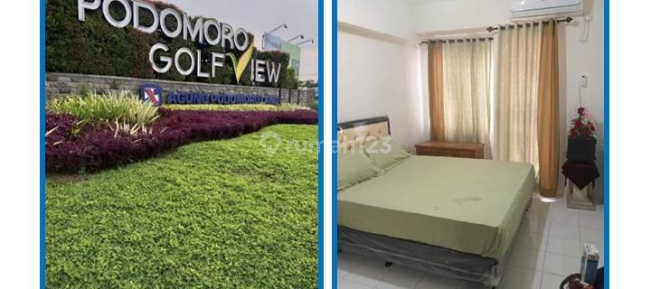 1 Unit Tipe Studio Apartement Podomoro Golf View, Gunung Putri, Bogor. 1