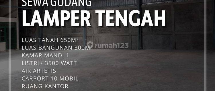 Disewakan gudang di lamper tengah semarang selatan 1