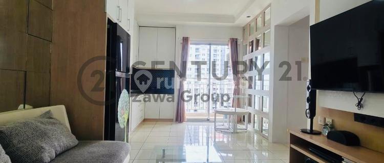 For Rent: Mediterranean Garden Residences 2 Apartment - 2-3 Bedrooms + 1 (70.5 m²) Furnished, Middle Floor, 88 Million/Year, Tanjung Duren, West Jakarta 1