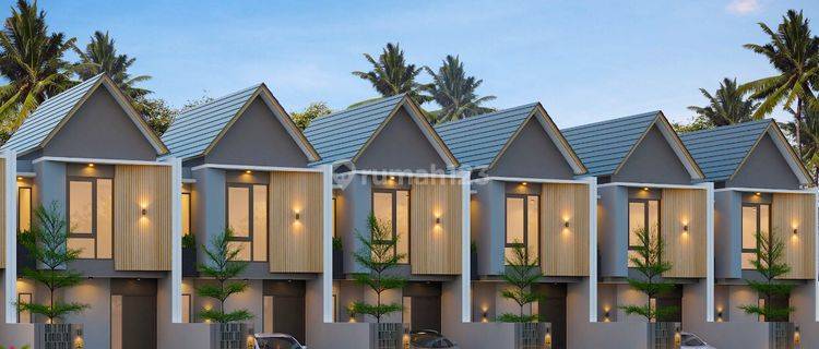 Dijual perumahan elite modern minimalis one gate system di Mahendradatta, Padangsambian, Denpasar Barat, dekat Kerobokan, Kuta, Canggu  Rumah Unfurnished Baru SHM - Sertifikat Hak Milik di Mahendradata 1