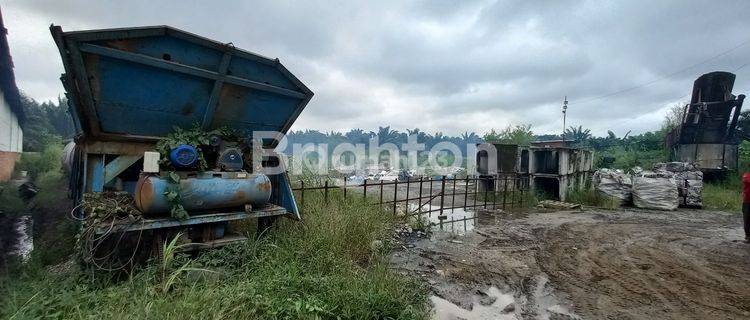 DISEWAKAN TANAH KERAS DEKAT TERMINAL KM.12, TOL PALEMBANG-LAMPUNG-JAMBI 1