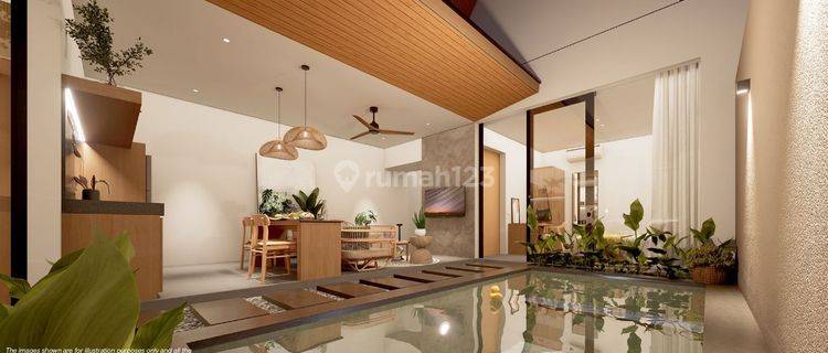 Leasehold Brand New Paddy Field Villa In Denpasar Near Seminyak 1