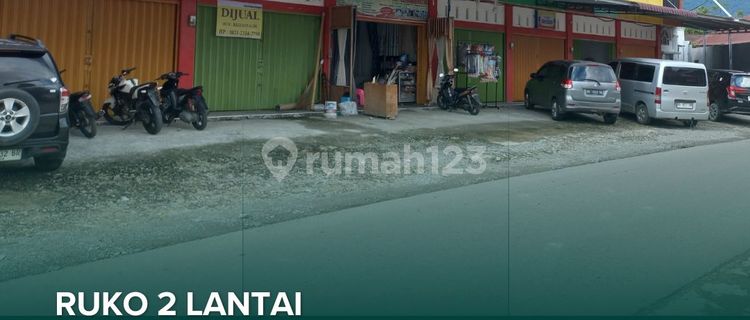 For Sale: Strategic Location 2-Story Shop House 610m in Residential Area, Air Pacah, Padang 1