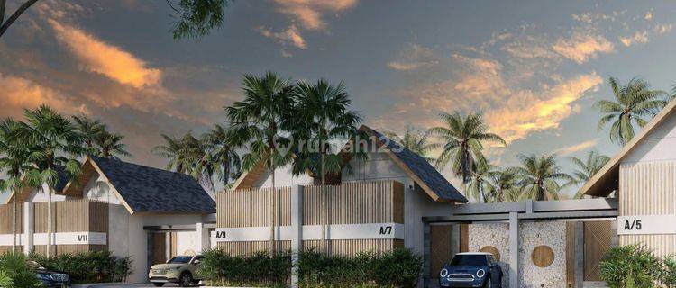 Villa Konsep Modern Minimalis Harga Ekonomis di Canggu, Badung. 1