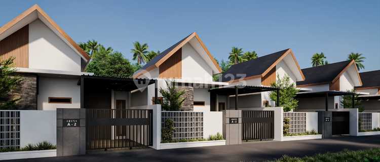 Rumah Semi Villa Murah Free Pajak Di Kota Tabanan Dekat Pantai 1