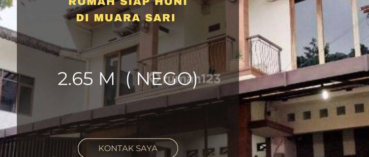 Rumah full furnished siap huni di MUARA SARI  1