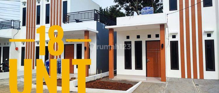 Rumah di jual model 2 lt bebas dp dekat pamulang tangerang selatan BSD jakarta depok bogor 1