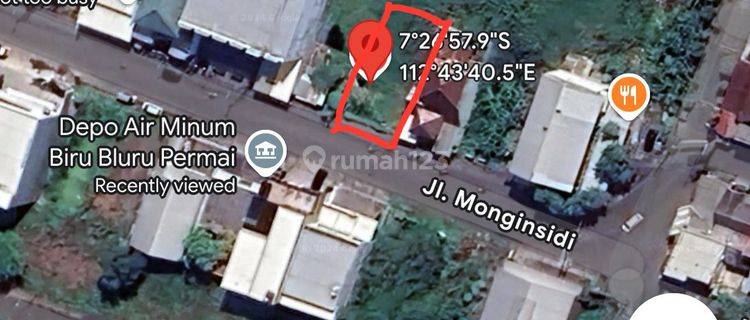 Tanah Strategis Di Jl Monginsidi, Sidoarjo Cocok Untuk Usaha 1