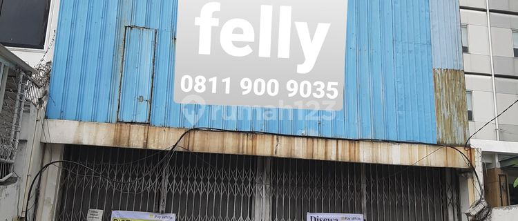 Ruko tua 1,5 lantai, Samanhudi Raya, dekat pasar baru 1