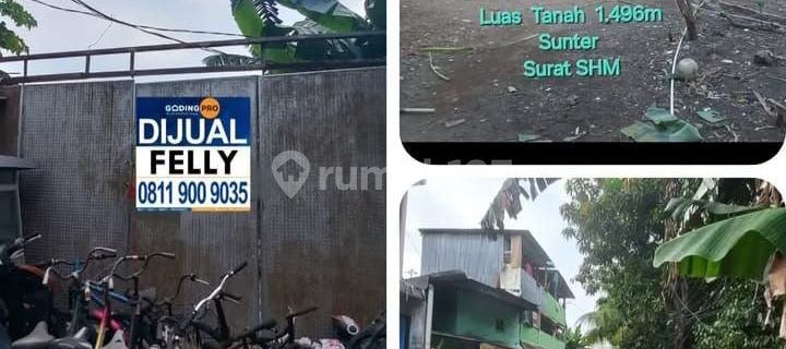 Jual Tanah / Kavling Sunter Jaya , Jakarta Utara,  1