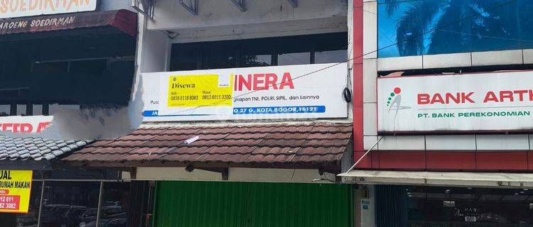 Ruko Di Sudirman Bogor Kota Daerah Ramai 24 Jam Pusat Kota Harga Nego Bila Lebih Daru 2 Tahun Bisa Nego 1