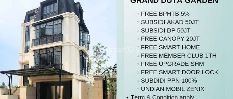 Dijual Rumah Brand New Duta Garden Melrose Jurumudi Tangerang 1