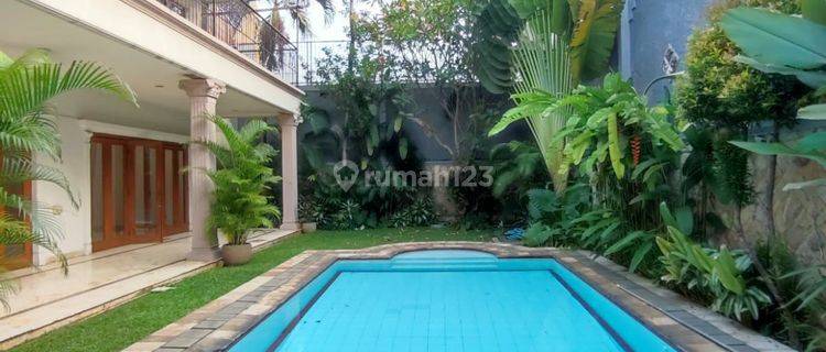 For Rent Luxury House With Spacious Garden at Ampera Jaksel 1