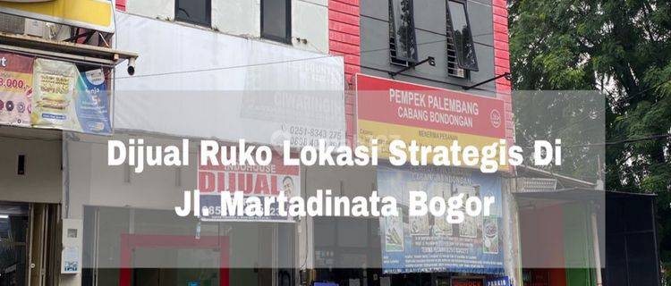 Jual Ruko Strategis Di Lokasi Komersil RE Martadinata   1