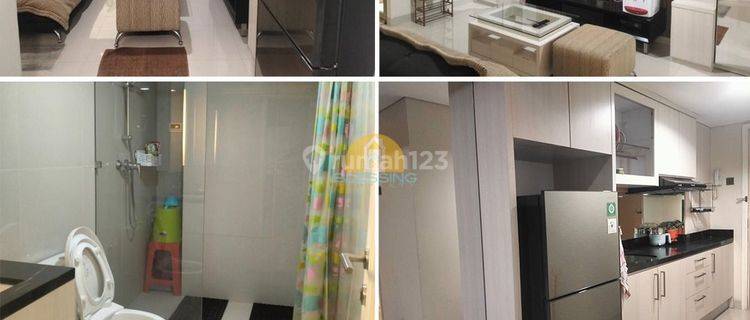 Apartemen 2 KT, di Pusat Kota, full Furnished,  1