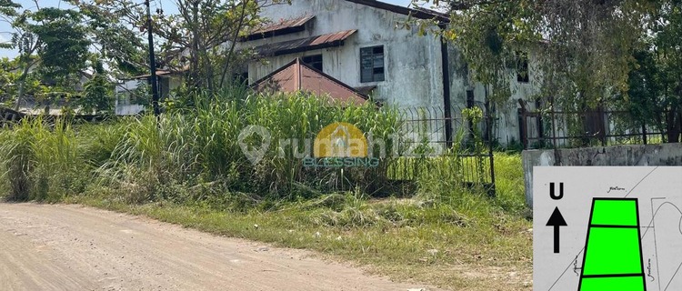 Gudang Hitung Tanah Luas di Jalan Pangkalan Truk 1