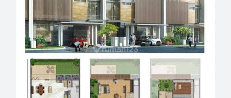 Rumah Golf Island Uk 12x25 Cluster Golf 3 Lantai Ada Lift 1