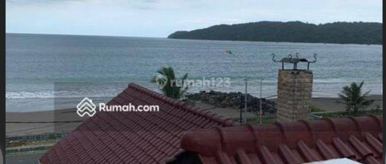 Rumah minimalis modern view pantai Pangandaran  1