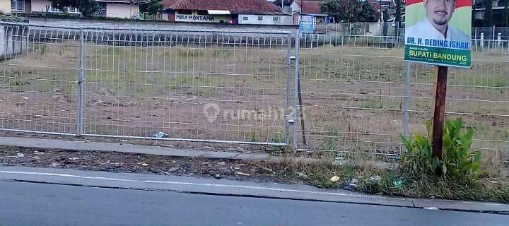 Tanah datar mainrod Ciwidey kawasan perdagangan dekat ke alun2  1