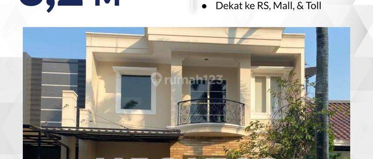 Rumah Dijual Full Furnish di Taman Bromo Lippo Karawaci Siap Huni 1