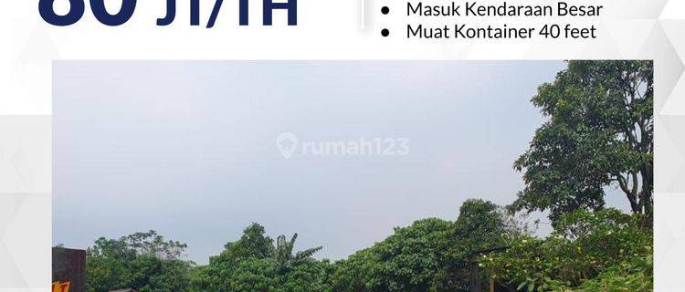 Kavling Luas Disewa di Pagedangan Cisauk Lokasi Strategis 1