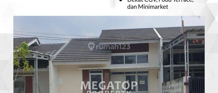 Rumah Siap Huni di Citra Maja City Cluster Sanur Depan Taman 1