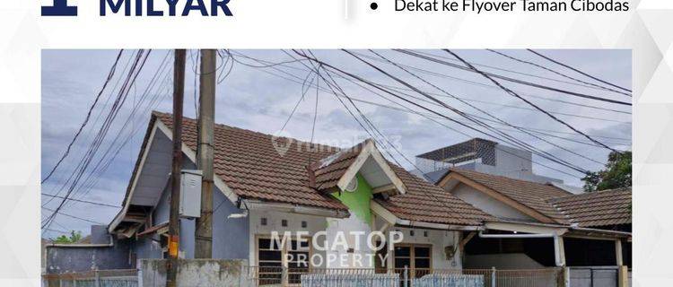 Rumah Hoek Di Villa Taman Cibodas Dekat Gereja Vihara 1