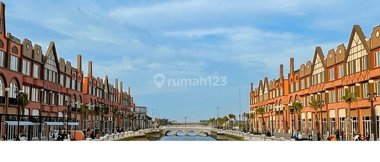 Disewa Rukan Pik2 La Riviera Hadap Danau Bisa Satuan gandeng  1