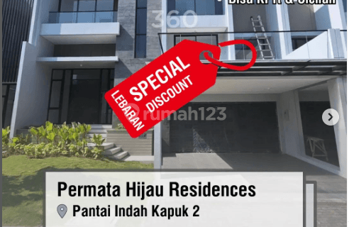 Dijual Permata Hijau Residence Pik2 Uk 8x20 , 12x20 At Jakarta Utara 1