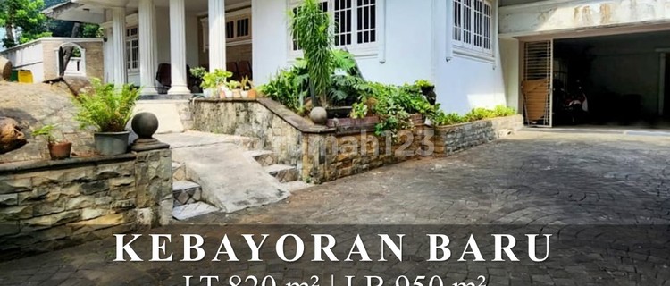 For Rent, Move-in Ready House, Good Condition, Prime Location Kebayoran Baru 1