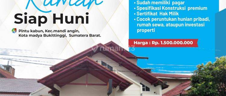 Rumah Siap Huni Peruntukan Hunian Pribadi, Rumah Sewa,investasi  1