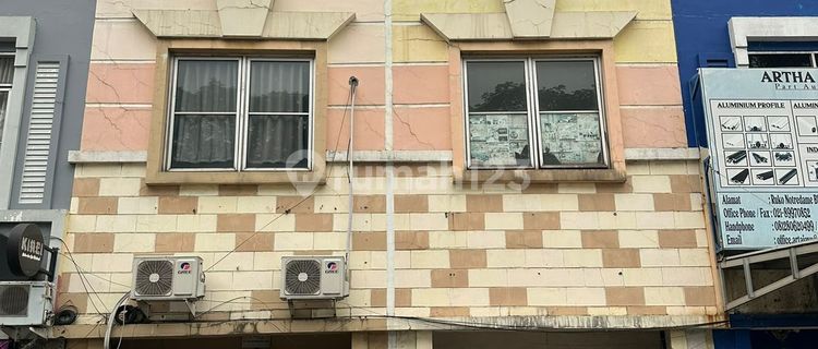 For Rent 2-Story Shop House, on Delta Mas Main Road, Ready to Use, Spacious Parking, Ready to Use, Flood-Free, Direct Access to Cikarang Toll Road, Central Cikarang Toll Road 1