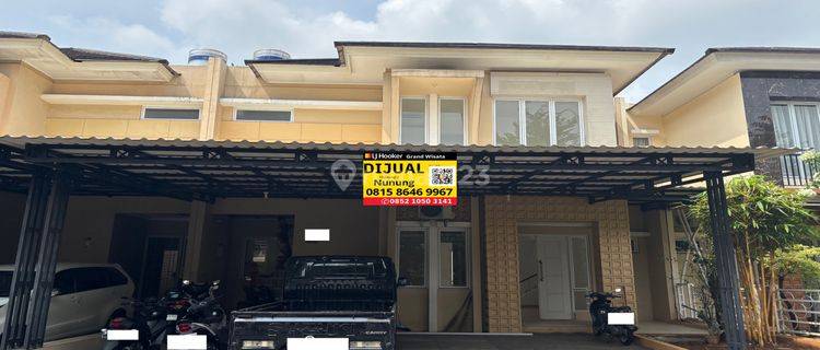 Dijual Rumah Grand Wisata 2 Lantai View Taman Kamar 4+1 Fasilitas Kolam Renang, Lapangan Olahraga, Club House, 200 Meter Dari Mall Living World Grand Wisata Bekasi 1