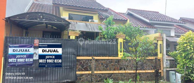 Rumah Dijual, Di Bnr,  1 1/2 Lantai, Hadap Timur, Shm 1