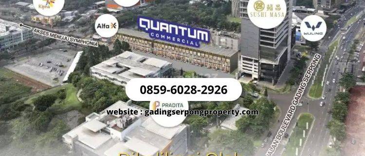 4lantai Summarecon Serpong Dkt Umn Ruko Quantum Perdana Launching 1