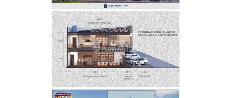 Ruko Baru Siap Pakai Ruko Santa Anna & Santa Monica Gading Serpong 1