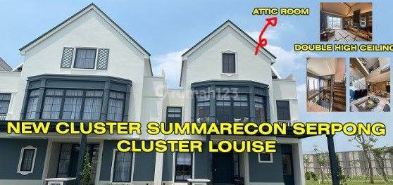 Hampir Soldout Full Attic Room High Ceiling Louise Summarecon 3lt 1