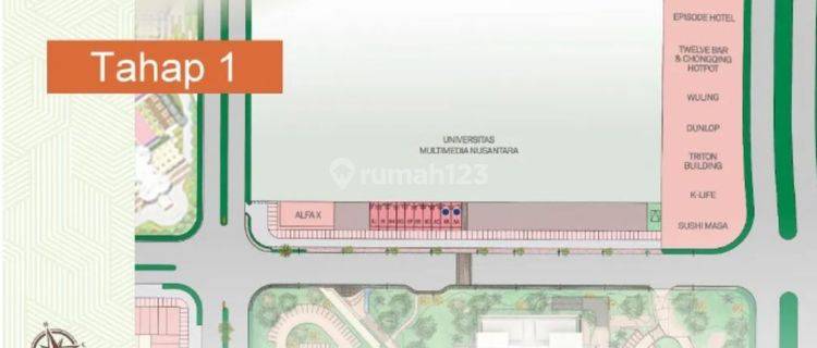 Summarecon Serpong Tangerang Dekat Bsd Paling Strategis 4 Lantai 1