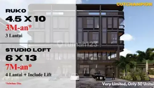 Ruko ASTERRA Business loft Terdekat Pom BP, Grand Lucky, Eastvara Mall 1