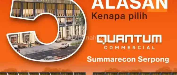 Berkelas Ruko Terakhir 4 Lantai Quantum Gading Serpong Summarecon 1