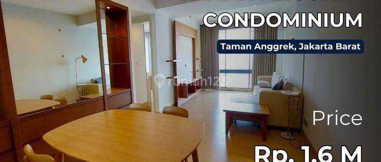 Unit Renov Taman Anggrek Condo Unit Sudut 2+1BR City View  1