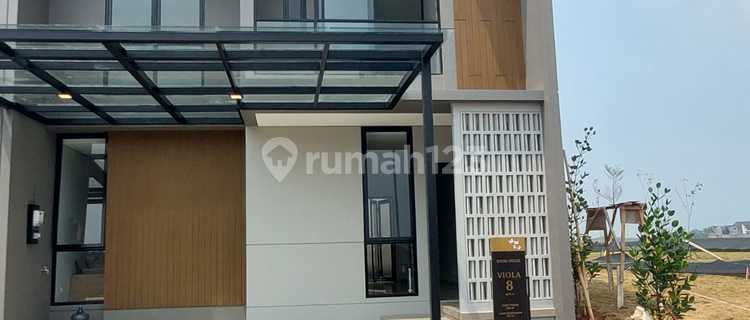For Sale Affordable 3-Story House New Cluster Viola Residence, Starting Price 1m Annually, Summarecon Crown Gading, Bekasi, West Java 1