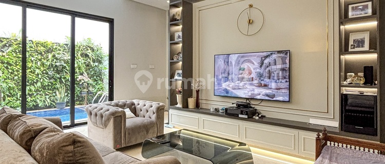 Rumah Cantik Modern, Dijual Rumah Bangunan 2 Lantai Siap Huni Dan Strategis di Area Cipete, Jakarta Selatan 1