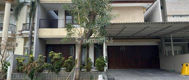 Rumah Murah Mewah 2 Lantai Full Furnished Siap Huni Dekat Gwalk Di Raffles Garden Citraland Surabaya Barat 1