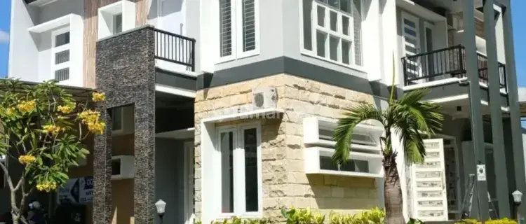 Rumah Murah 2 Lantai Hook Mewah Minimalis Semi Furnished Siap Huni Dekat Gwalk Di Villa Taman Telaga Citraland Surabaya Barat 1