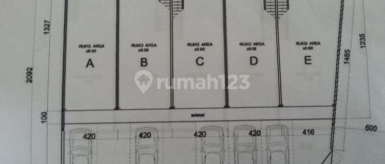 Ruko 3 Lantai Strategis Daerah Semarang Atas Bebas Banjir 1