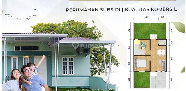 Rumah Subsidi Komersil Moncongloe 1
